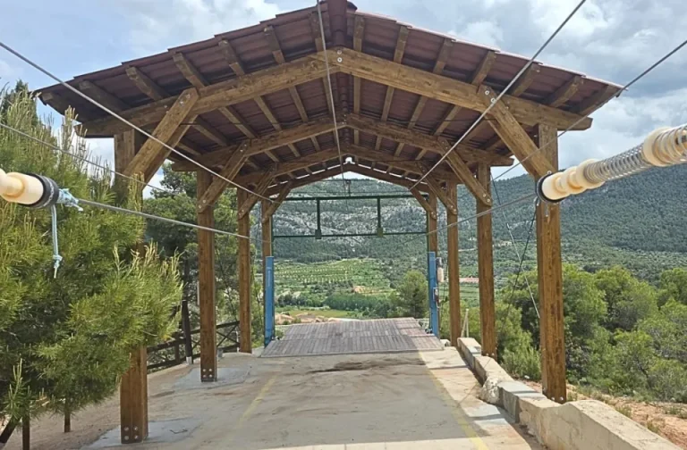 Tirolina-Fuentespalda